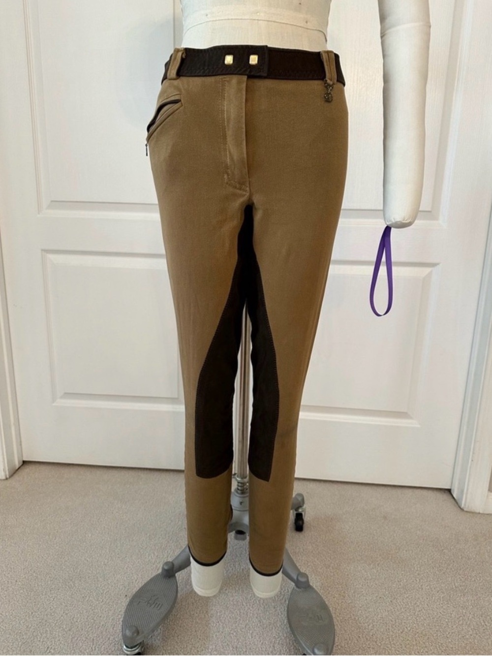 Golden Dress Brown Riding
Breeches